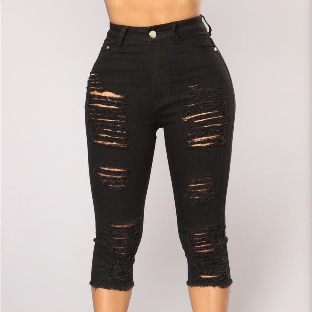 Distressed Shorts